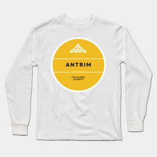 Antrim, County and GAA Colours Long Sleeve T-Shirt